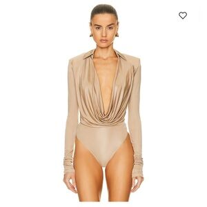 Nwd GAUGE81 Bauska Bodysuit in Natural size M